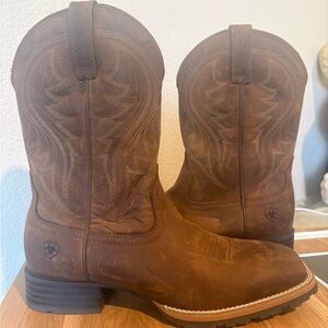 Men’s Hybrid Rancher Western Boot Size 10.5 D
